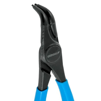 Alicate Para Anéis Internos Pontas Fixas Curva 90G Azul - Gedore
