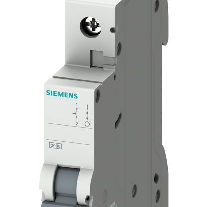 Disjuntor Mini Din Unipolar 2A Curva C 4,5Ka 220/380V 5SL11027MB - Siemens