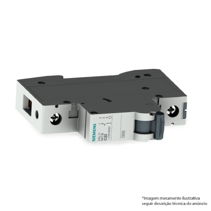 Disjuntor Mini Din Unipolar 16A Curva C 4,5Ka 220/380V 5SL11167MB - Siemens