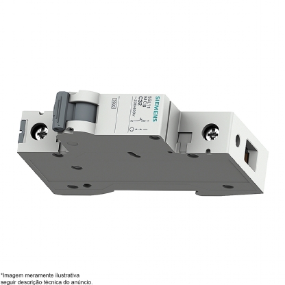 Disjuntor Mini Din Unipolar 70A Curva C 4,5Ka 220/380V 5SL11707MB - Siemens