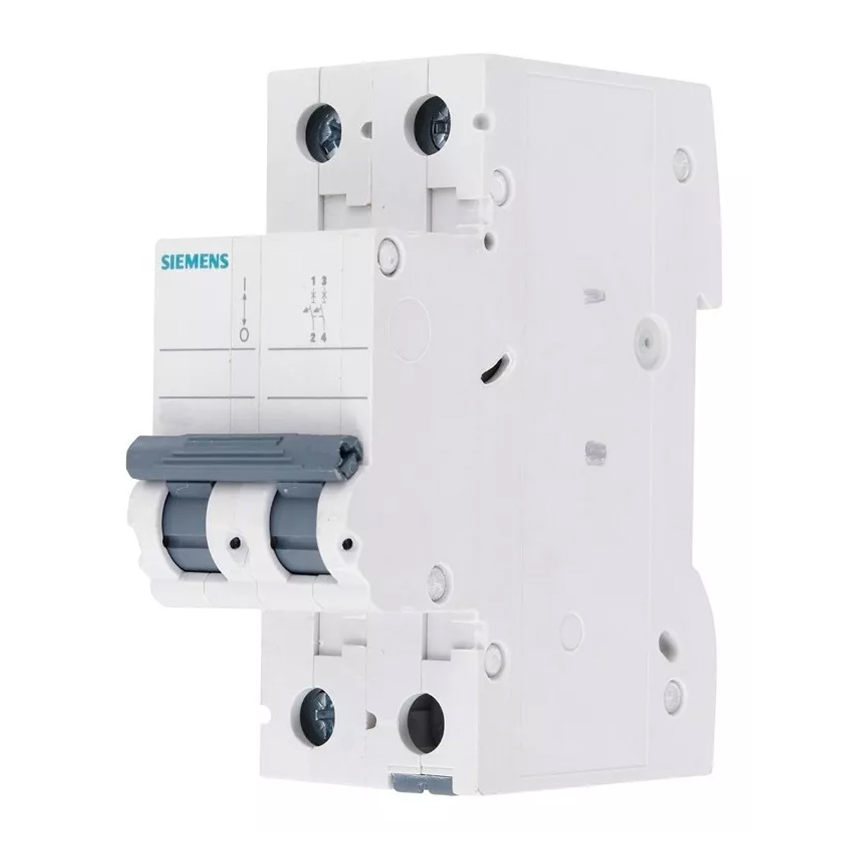 Disjuntor Mini Din Bipolar 16A Curva B 4,5Ka 220/380V 5SL12166MB Siemens