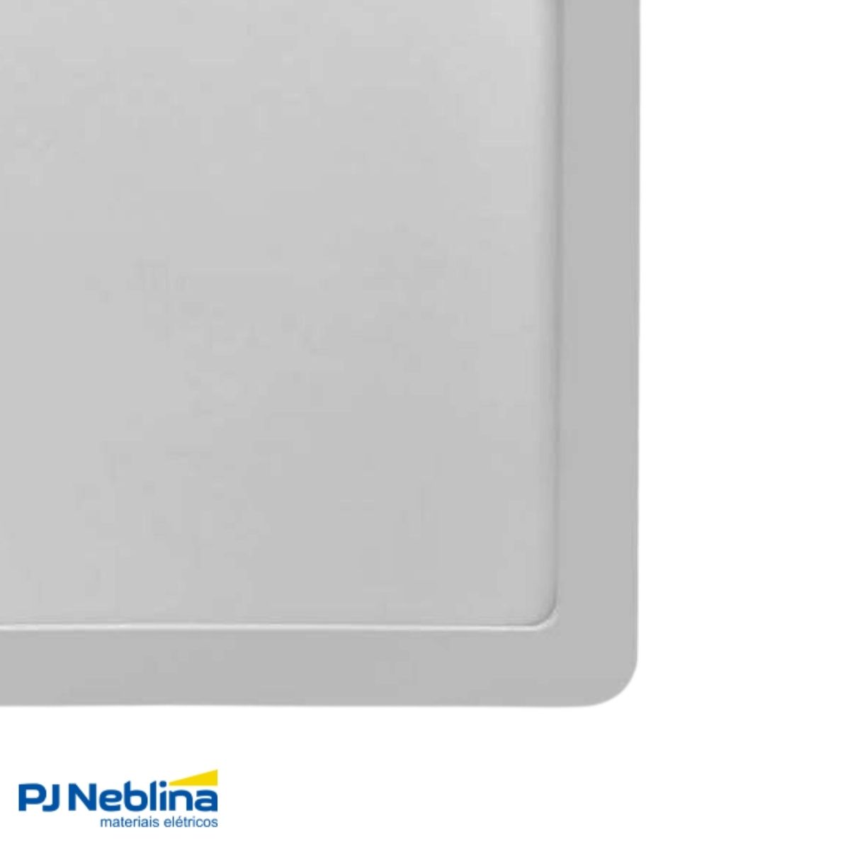 Luminária Plafon Led Sobrepor Quadrado Branco 18W Bivolt 4000K Branco Neutro 1080Lm - Ourolux