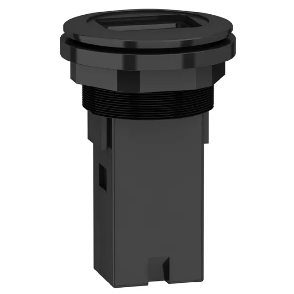 Acessório Botão Porta Usb 22mm Plástico Preto Para Montagem Em Furo XB5PUSB3 - Schneider Electric