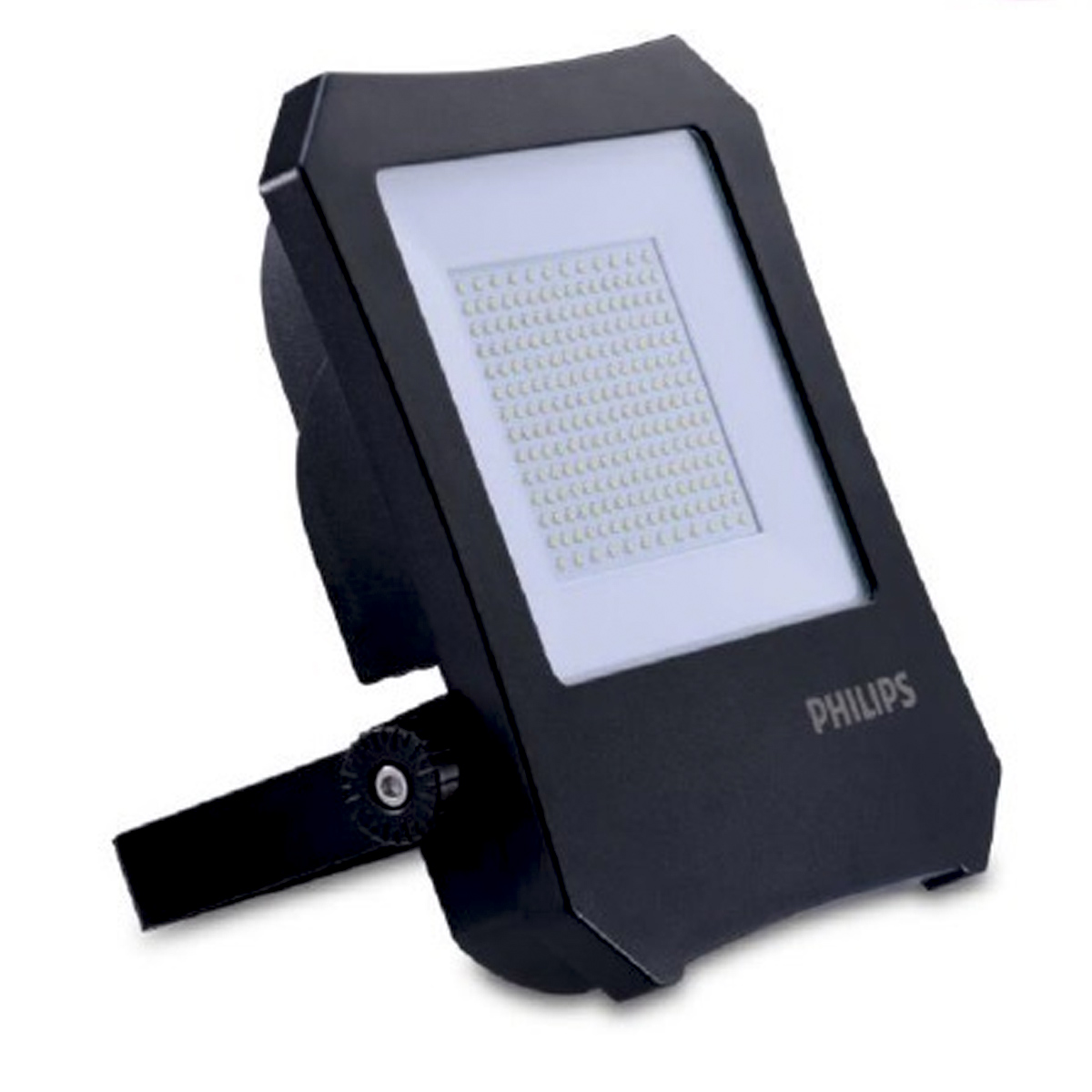 Luminária Refletor Led Retangular Preto 200W Bivolt 6500K Luz Branca 20000Lm 30000H Philips