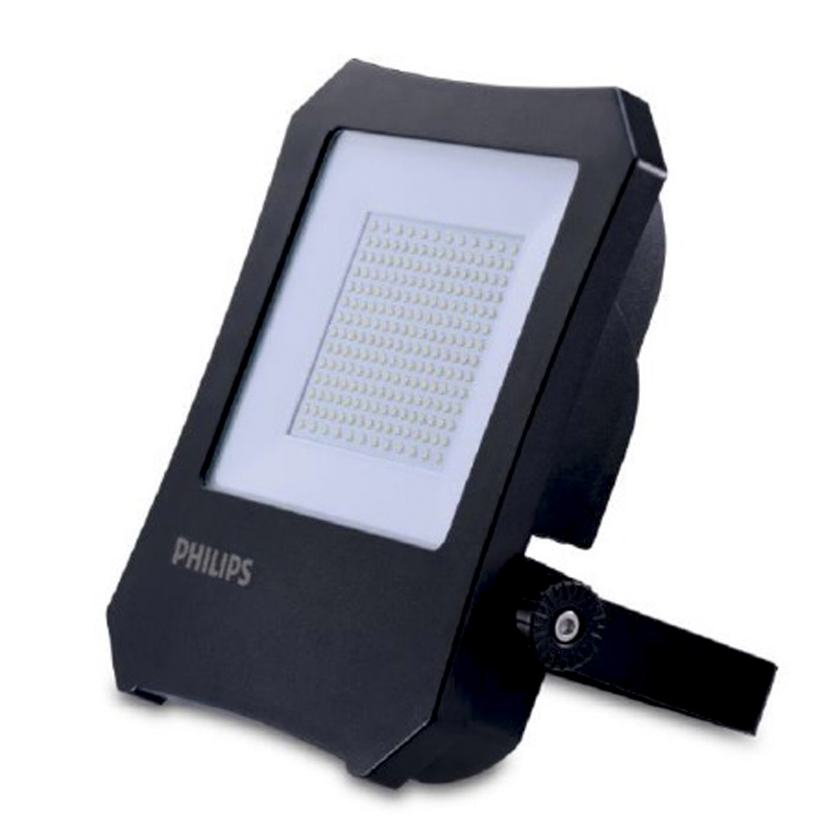 Luminária Refletor Led Retangular Preto 200W Bivolt 6500K Luz Branca 20000Lm 30000H Philips