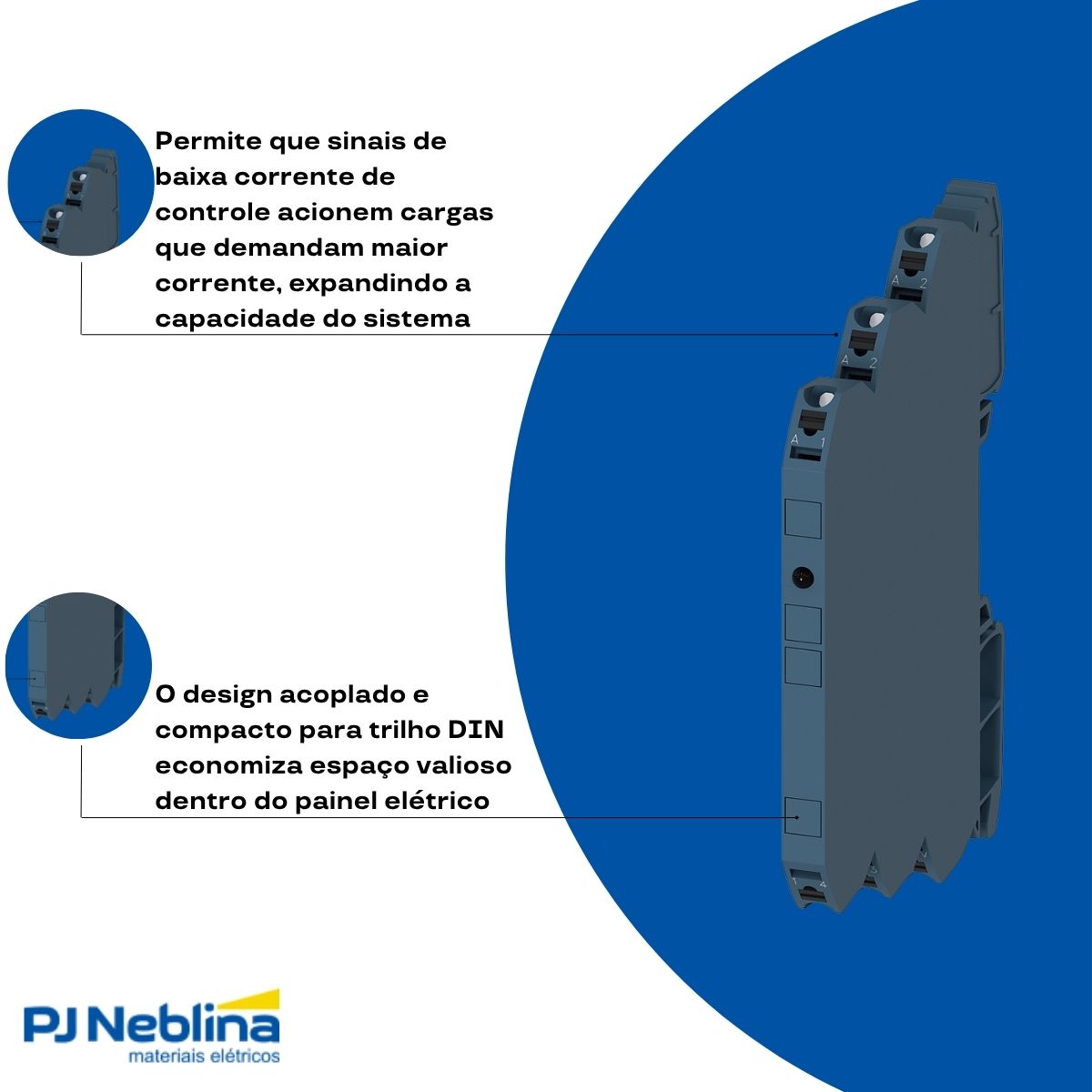 Rele Interface Acoplado 5A 24Vcc 1Na C/Led - Siemens