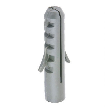 Cartela Bucha Plástica N.06 Com Anel Com 50 Unidades - Sfixa - Sfixa