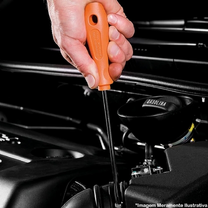 Chave Fenda Ponta Cruzada Philips Ph3 5/16X8 Polegadas 8X200mm - Tramontina