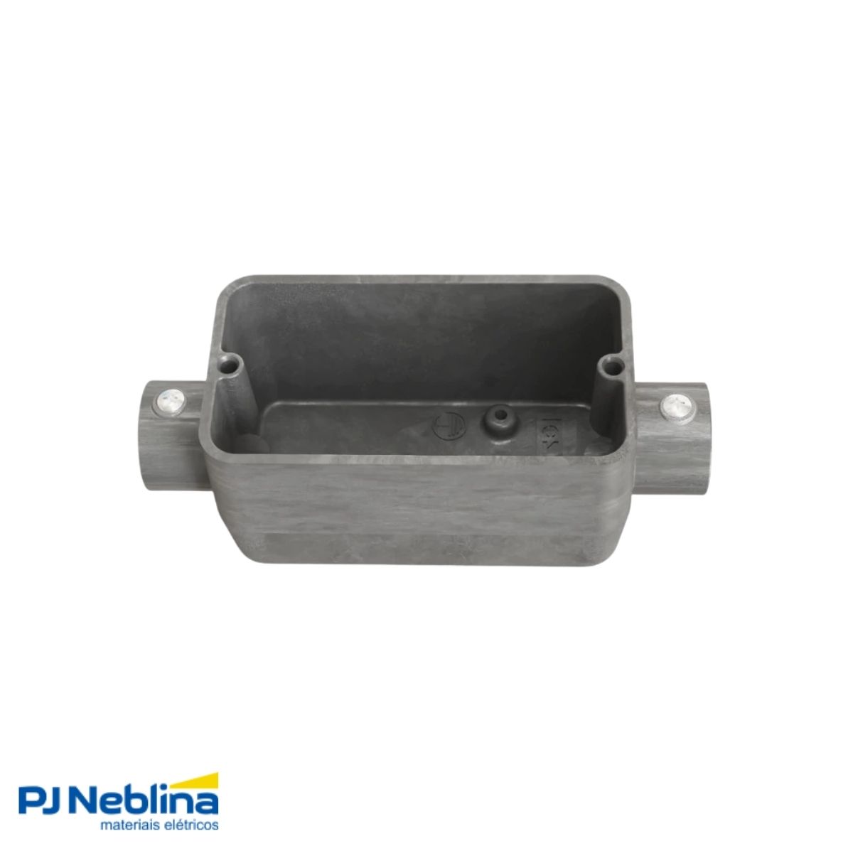 Condulete Alumínio Fixo Tipo C 3/4 S/Rosca S/Pintura S/Tampa S/Vedação - Wetzel