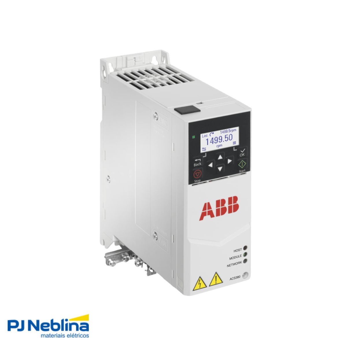 Inversor Frequência Trifásico 380-480V 50/60Hz 7,2A 3Kw - Abb