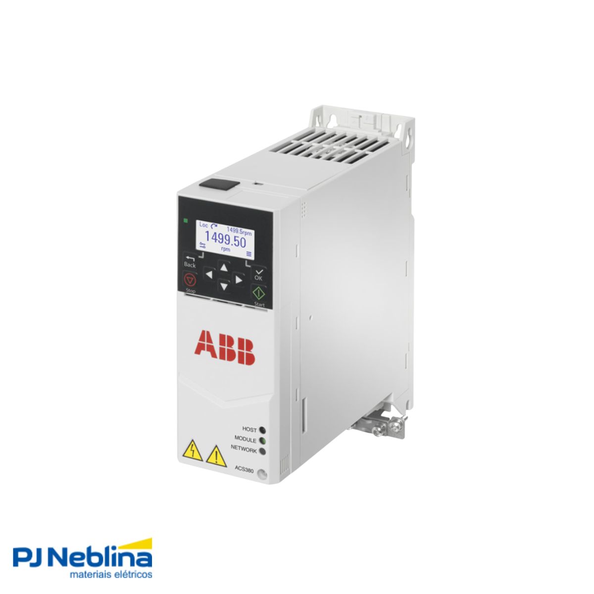 Inversor Frequência Trifásico 380-480V 50/60Hz 7,2A 3Kw - Abb
