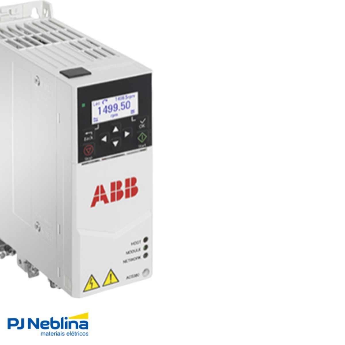 Inversor Frequência Trifásico 380-480V 50/60Hz 1,2A 0,37Kw - Abb