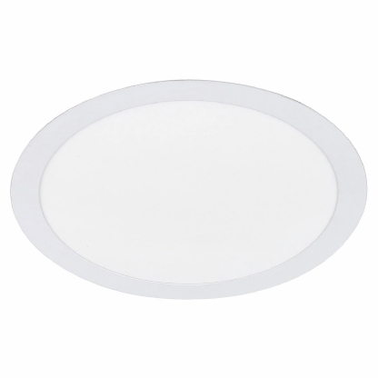 Luminária Plafon Led Embutir Redonda Branca Alumínio 24w 50/60Hz IP20 Bivolt 6400K Luz Branca 1680Lm Superled - Ourolux