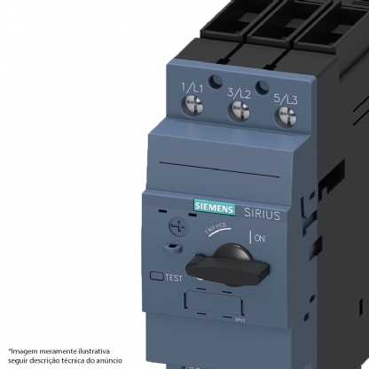 Disjuntor Motor Tripolar 32-40A 65Ka 400V 3RV20314UA10 - Siemens