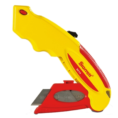 Estilete Retrátil Alumínio Lâmina Trapezio/Gancho S014 - Starrett