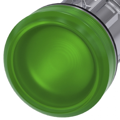 Sinaleiro Frontal Metálico Verde 22mm 3SU10516AA400AA0 - Siemens