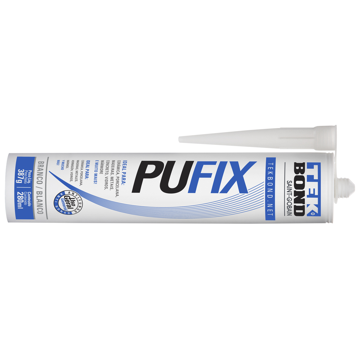 Adesivo Multiuso Pu Fix 387G Branco - TekBond