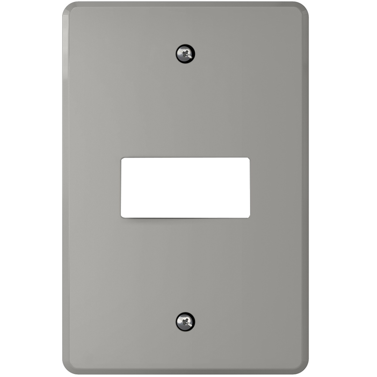 Placa Acabamento 1 Posto Cinza 4X2 Plástico 14232457 Equille Weg