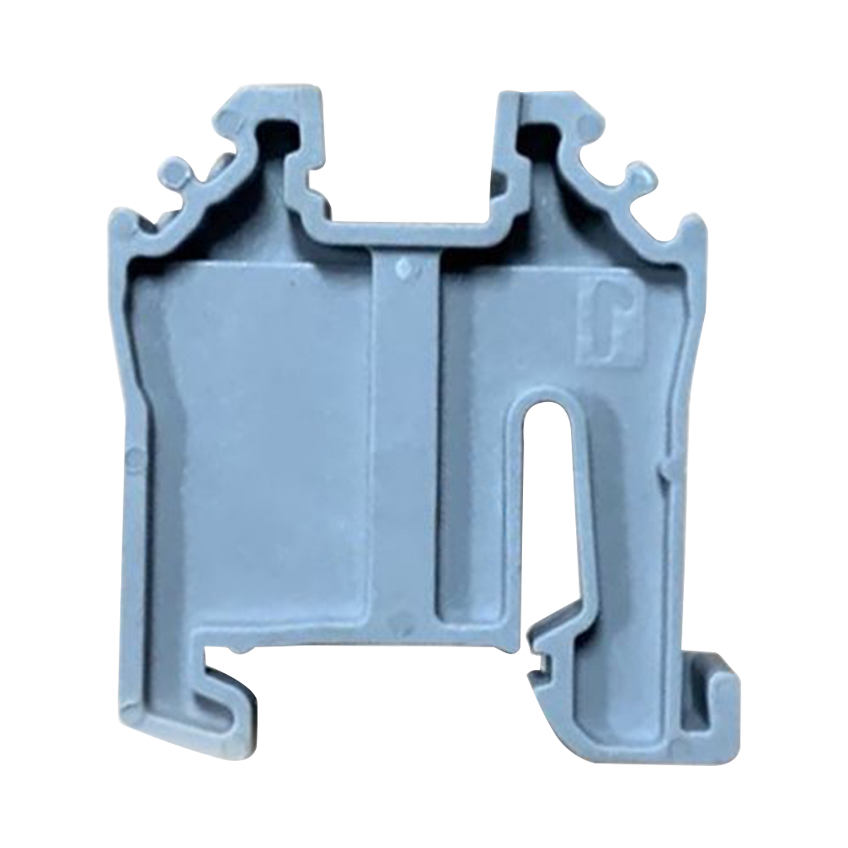 Poste Final Para Trilho Mr15 Cinza Plástico Para Mini Bornes 12603989 Weg