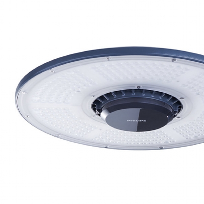 Luminária Industrial Highbay Led Preto 155W Bivolt 6500K Luz Branca - Philips