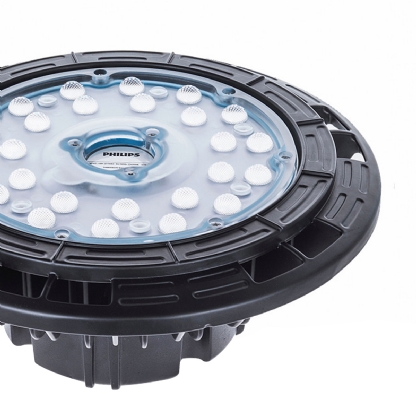 Luminária Industrial Highbay Led Preto 85W Bivolt 6500K Luz Branca - Philips