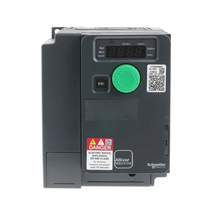 Inversor Frequência Trifásico 380-480V 1,9A 0,55Kw Com Filtro ATV320U06N4C - Schneider Electric