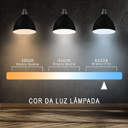 Luminária Led Embutir Quadrada Branca 40W 6500K Luz Branca - Ledvance