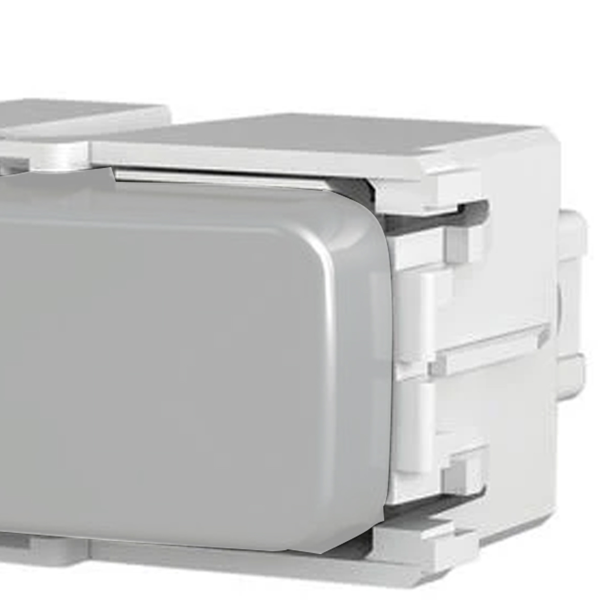 Módulo Interruptor Paralelo 1 Módulo 10A 250V Branco Composé Nobac Weg