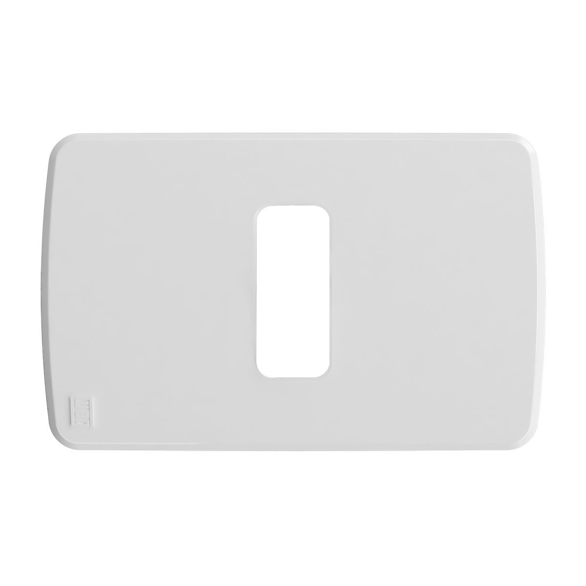 Placa Acabamento 4x2 1 Posto Horizontal Branco Antimicrobiana Composé Nobac Weg