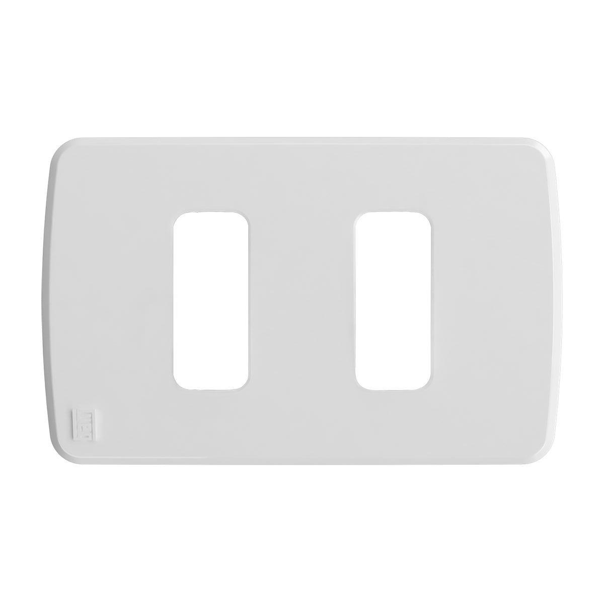 Placa Acabamento 4x2 2 Postos Branco Composé Nobac Antimicrobiana 13777040 Weg