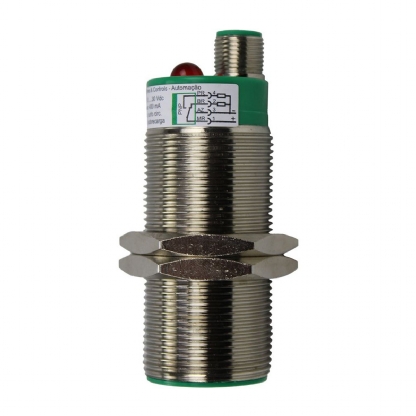 Sensor Indutivo Cilíndrico Roscado Sn-10mm M30X1,00mm Latão 10-30V M12 SL10-30G3LP2 - WEG