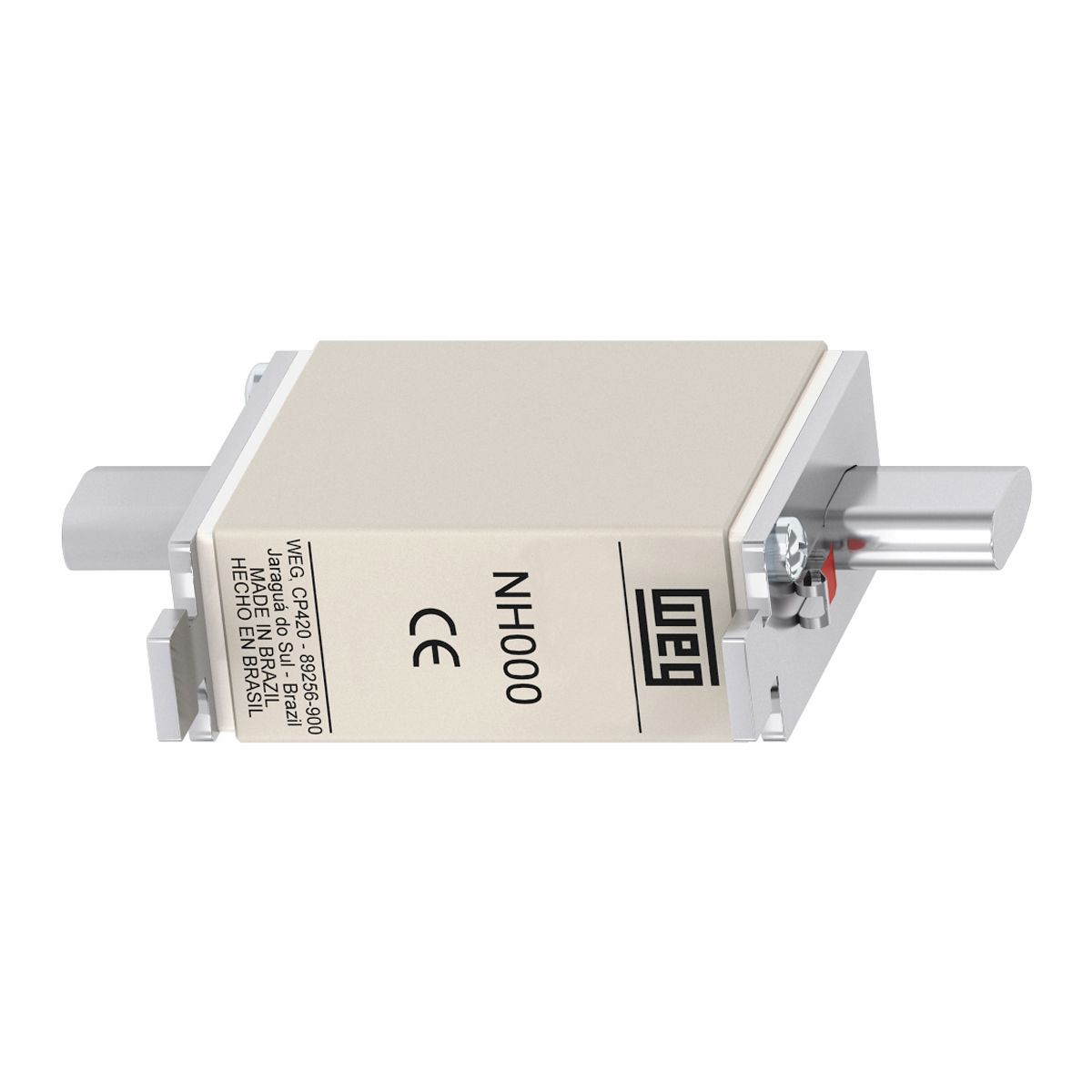 Fusível Nh Ultra-Rápido T-000 50A 690Vca 100Ka Ar FNH000-50K-A - WEG