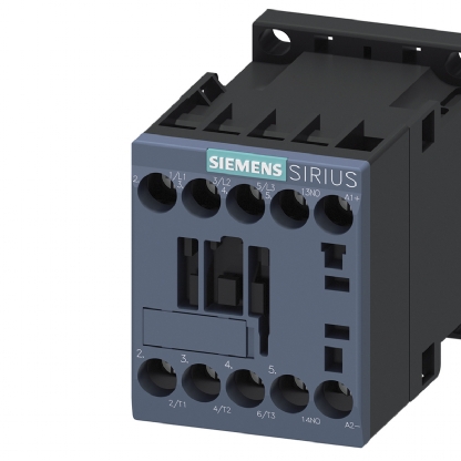 Contator Potência Tripolar 12A 24Vcc 1Na 3RT20171BB41 - Siemens