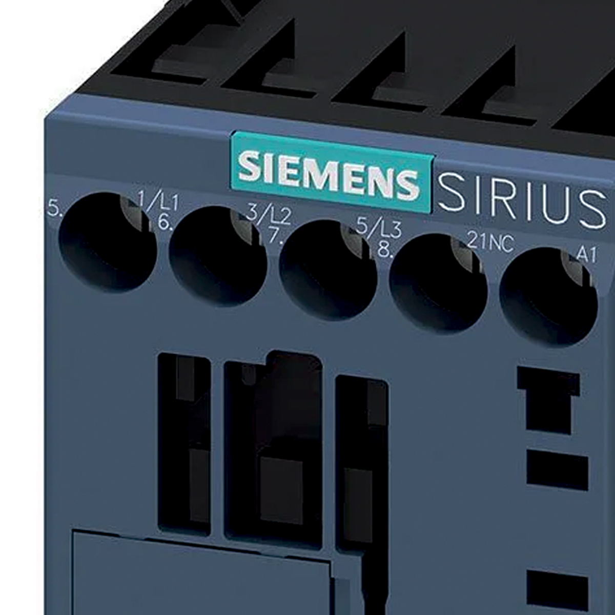 Contator De Potência Tripolar 16A 24Vcc 1Nf 3RT20181BB42 Siemens