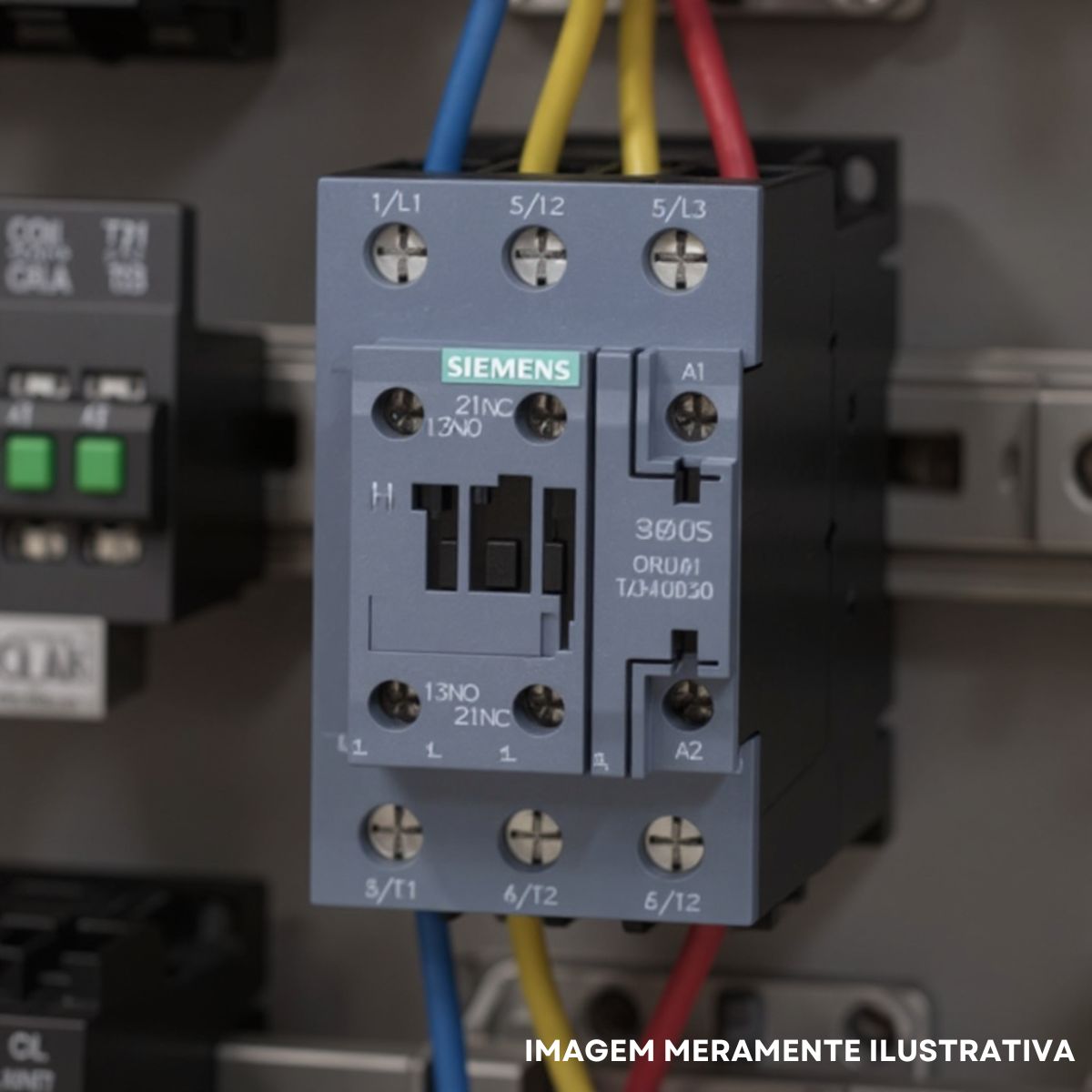 Contator Potência Tripolar 40A 20-33Vca/Cc 1Na+1Nf 50/60Hz - Siemens