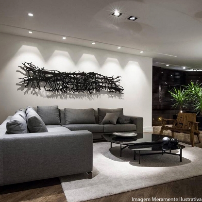 Luminária Spot Embutir Quadrado Branco Para Lâmpada Mr11 35W Gz10 - Interlight