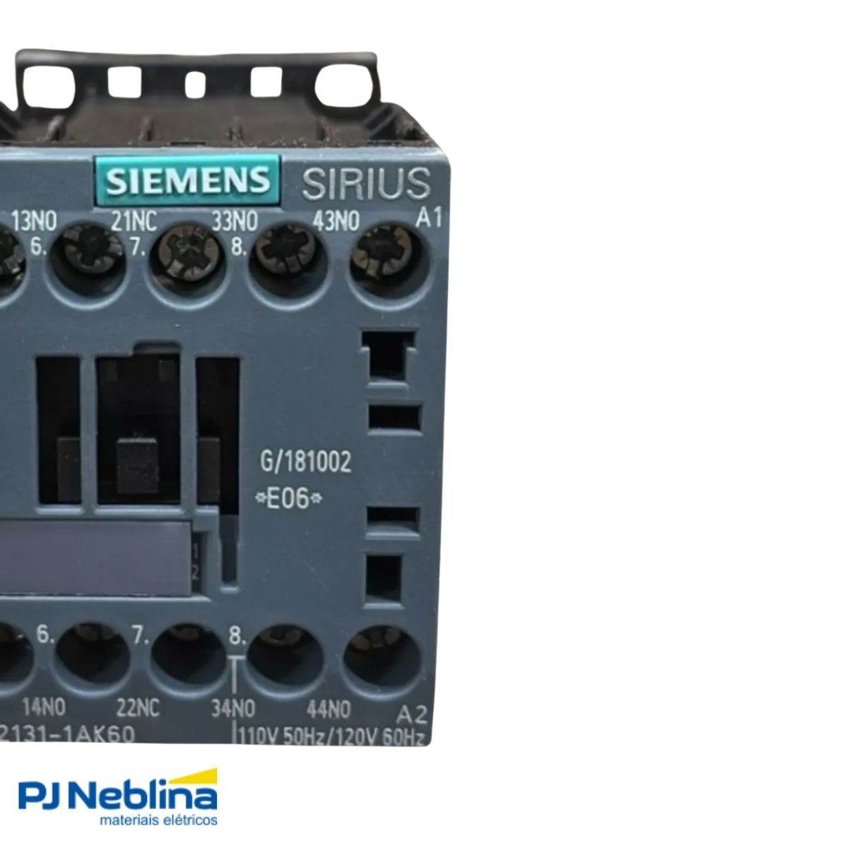 Contator Auxiliar 10A 110V 3Na+1Nf 60Hz - Siemens