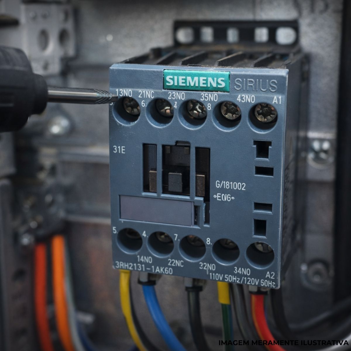 Contator Auxiliar 10A 110V 3Na+1Nf 60Hz - Siemens