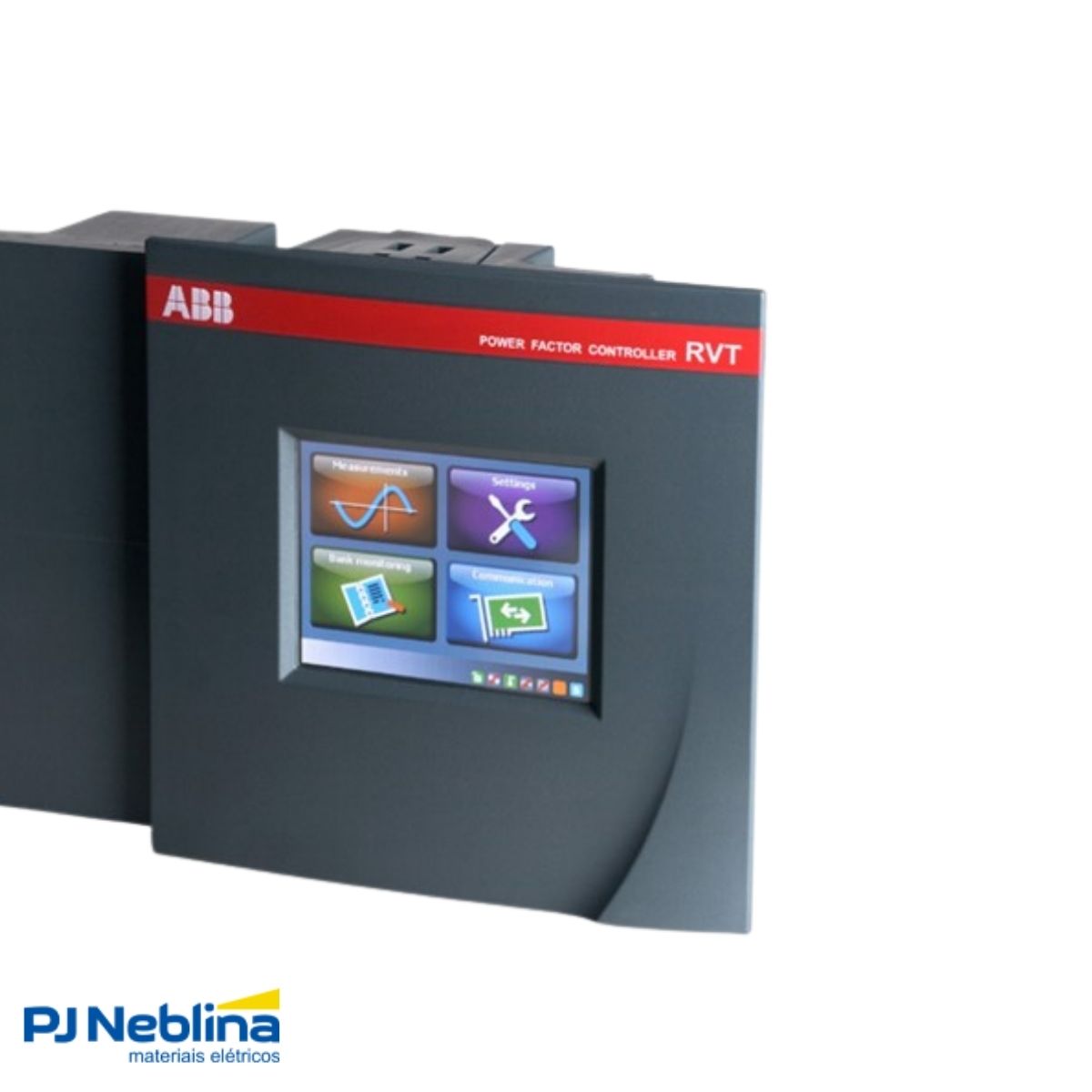 Controlador Digital Fator De Potencia 100/460V 50/60Hz Ip43 138X138Mm - Abb