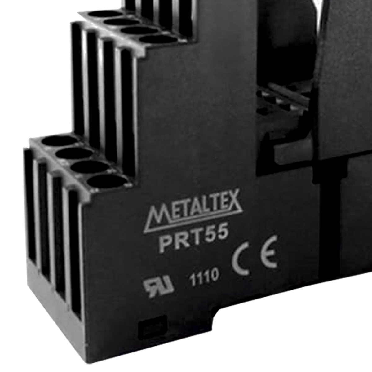 Soquete Para Relé Tna Fixação Trilho Din Com Terminal Bobina de 1 Lado e Contato do Outro - Metaltex