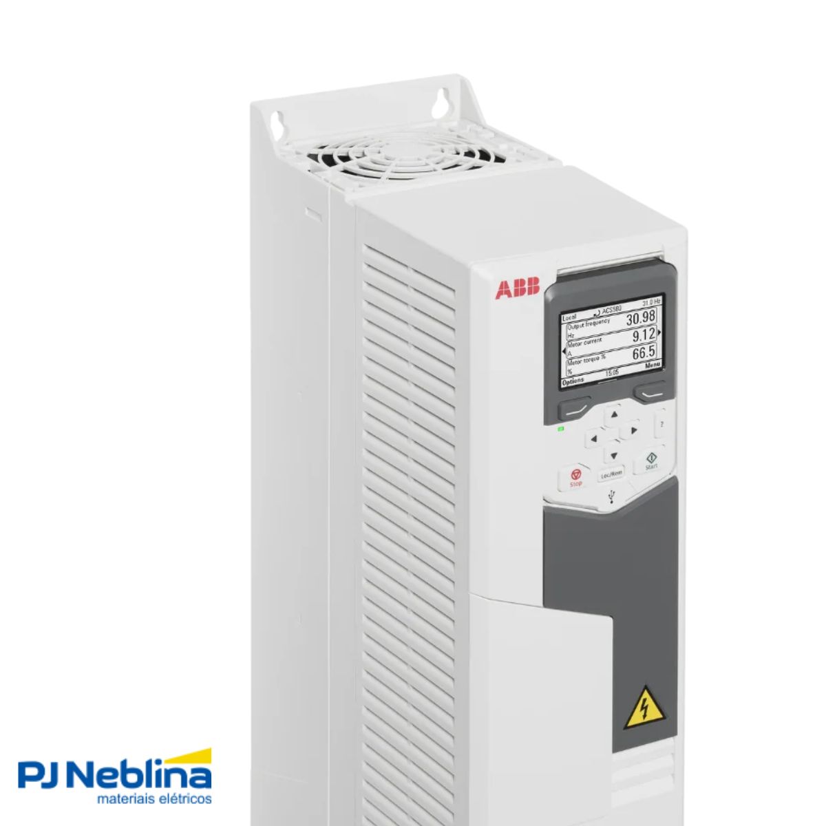 Inversor Frequência Trifásico 380-480V 50/60Hz 12,6A 5,5Kw - Abb