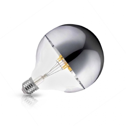 Lâmpada Led Filamento Globo G95 6W Bivolt E27 2200K Luz Amarela - Gmh