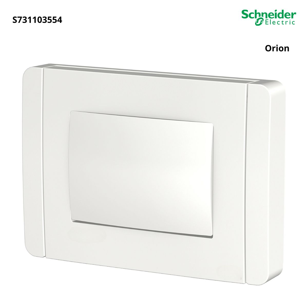 Placa Suporte Para Áreas Úmidas Ip55 Branco 3 Polos 4X2 S731103554 -  Schneider Eletric