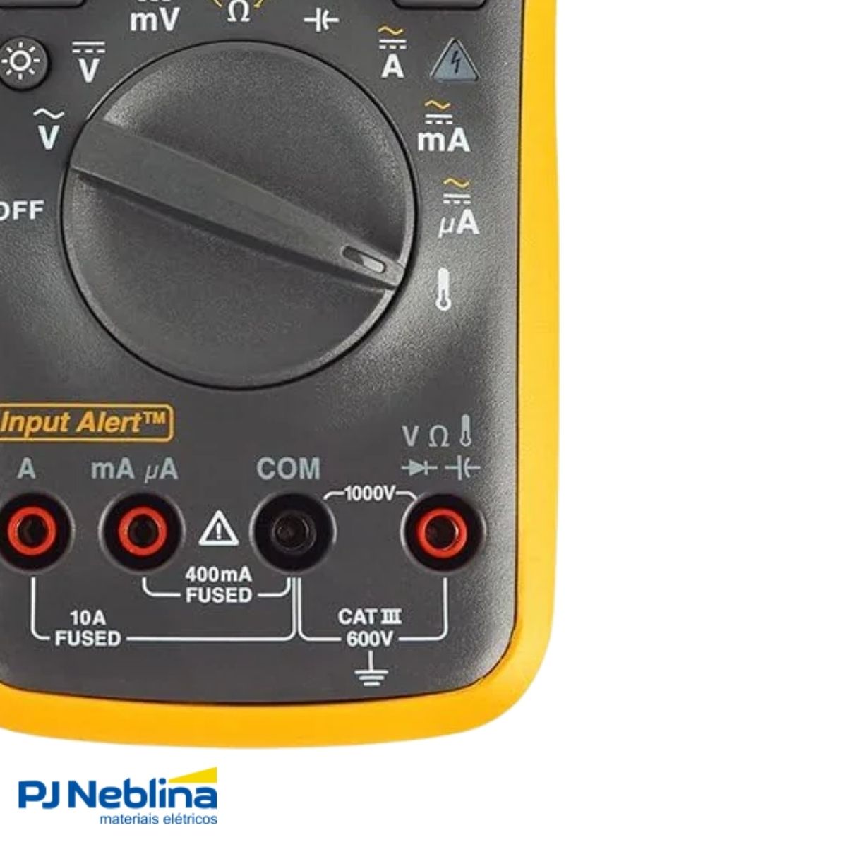 Multímetro Digital 17B+ 1000V Cat Iii 600V - Fluke