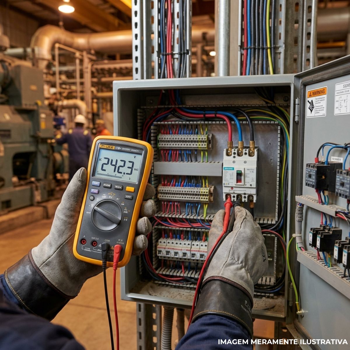 Multímetro Digital 17B+ 1000V Cat Iii 600V - Fluke