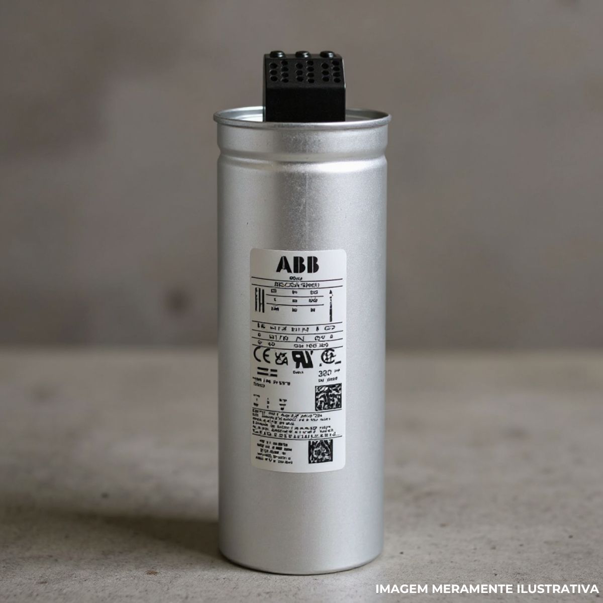 Capacitor Cilíndrico A Seco 20Kvar 380V Trifásico 60Hz - Abb