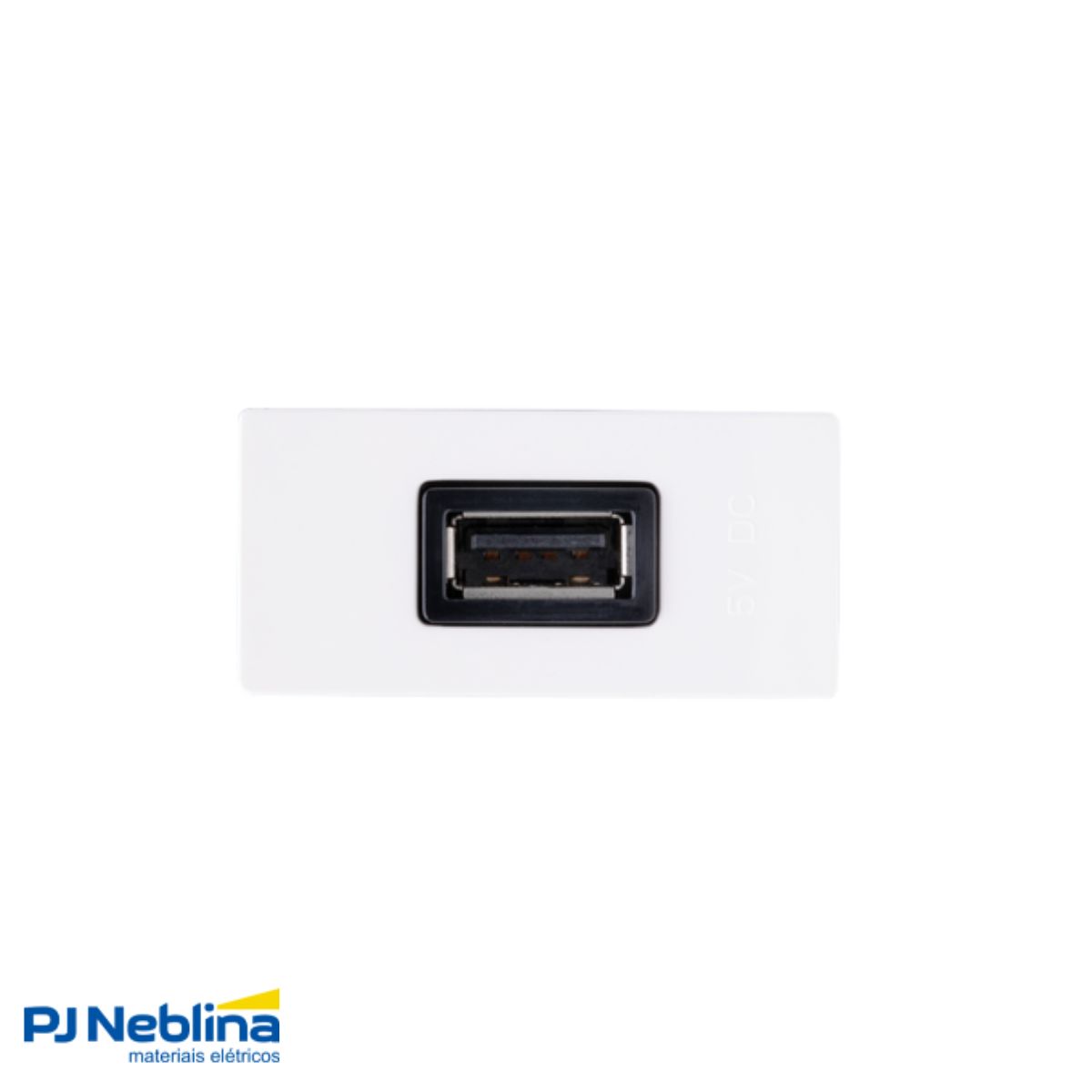 Modulo Tomada Carregador 1 Entrada Usb (Tipo A) 1 Mod 750Ma Bivolt Bc Unno - Abb