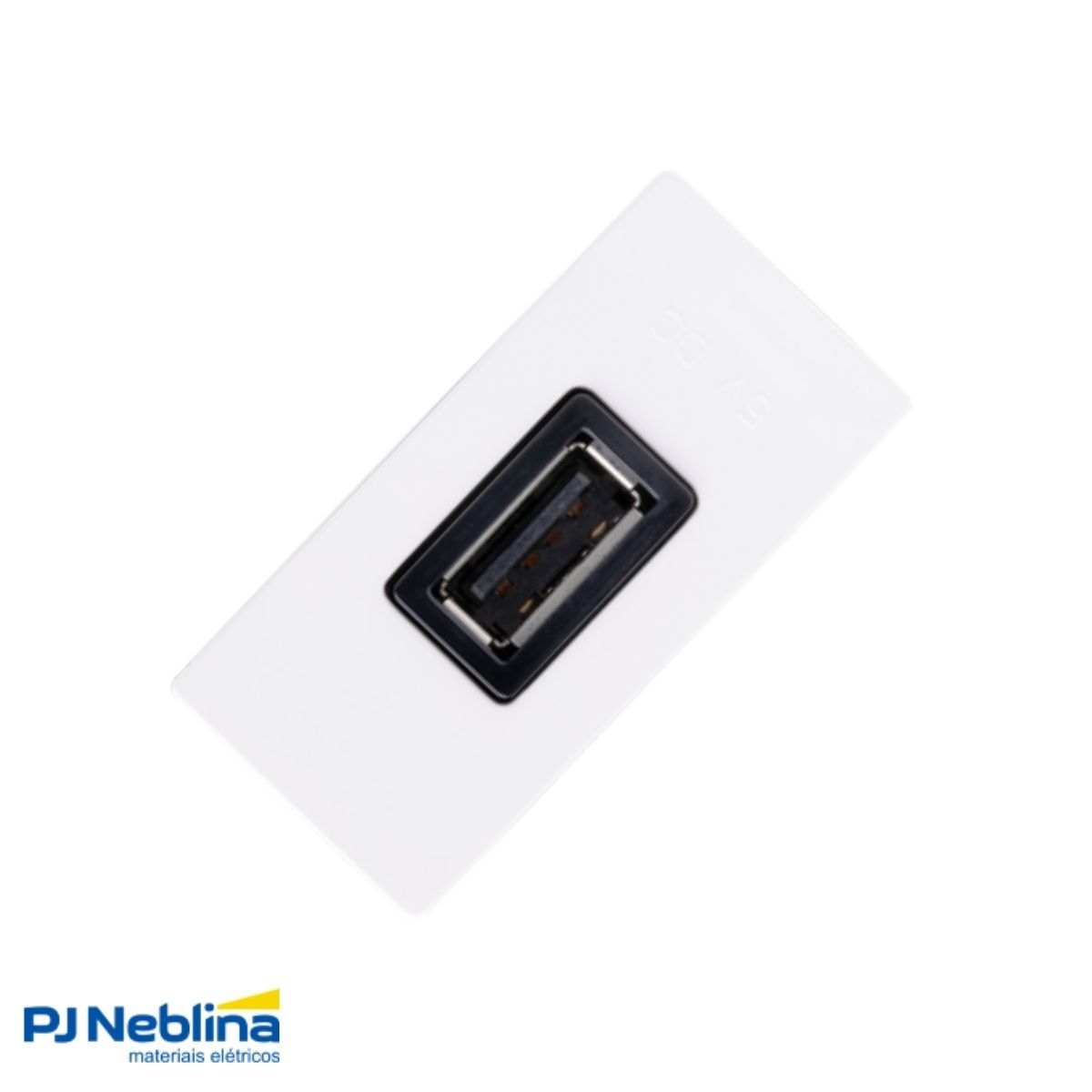 Modulo Tomada Carregador 1 Entrada Usb (Tipo A) 1 Mod 750Ma Bivolt Bc Unno - Abb