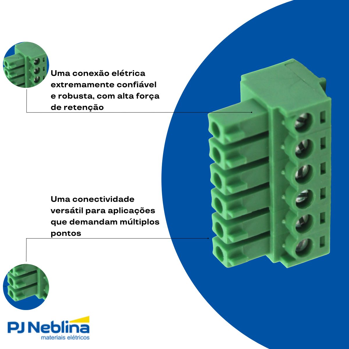 Conector Borne Passagem Porta Fusível 2 Conexões 4,00Mm 500V Bege Led 24V - Metaltex