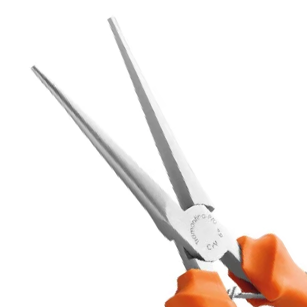 Alicate Bico Meia Cana Longo 6 Polegadas Isolado 1000V Preto/Laranja - Tramontina